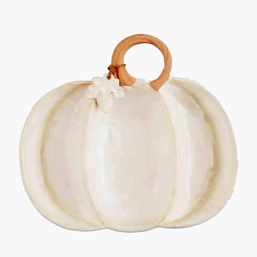 pumpkin serving platter