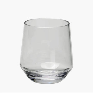 Tritan Clear Stemless Wine Glass