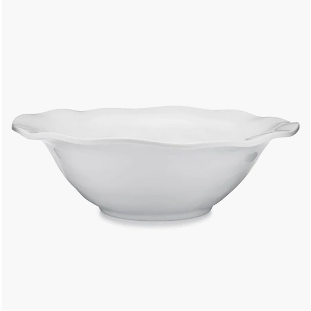 Ruffle Melamine Round Serving Bowl