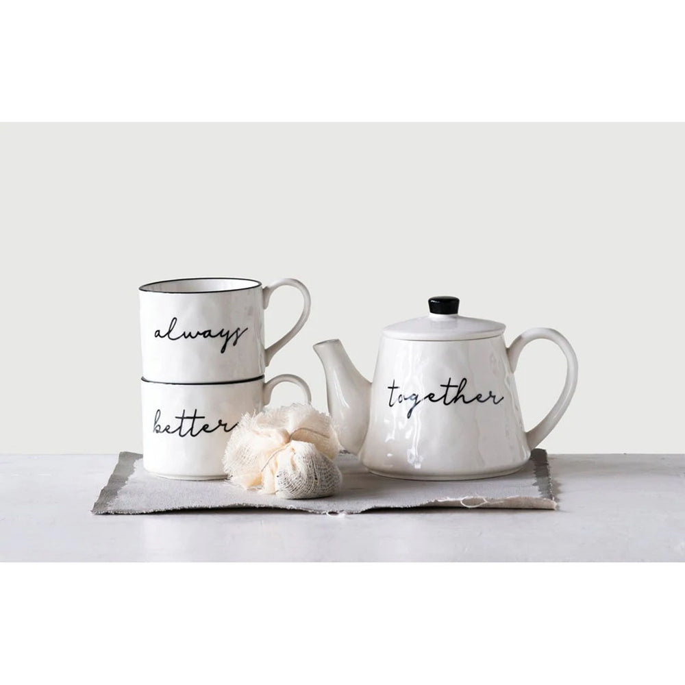 
            
                Load image into Gallery viewer, ceramic teapot set
            
        