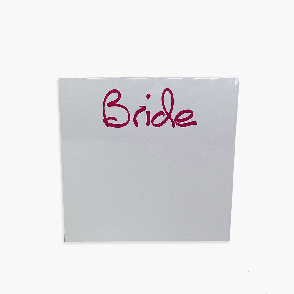 Notepage Wedding Countdown Wedding Note Pad | Bridal Gifts – Fleurish