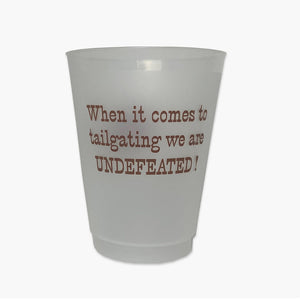 reusable plastic tailgating cups