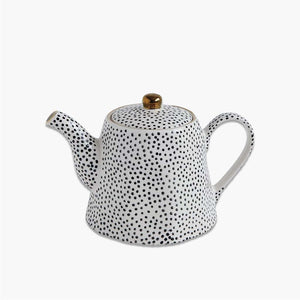 
            
                Load image into Gallery viewer, polka dot ceramic teapot
            
        