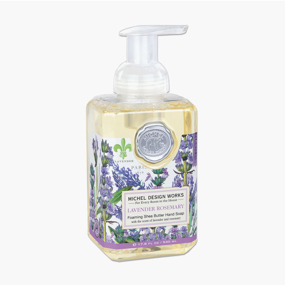 lavender foaming soap, foaming soap, foaming hand soap, lavender