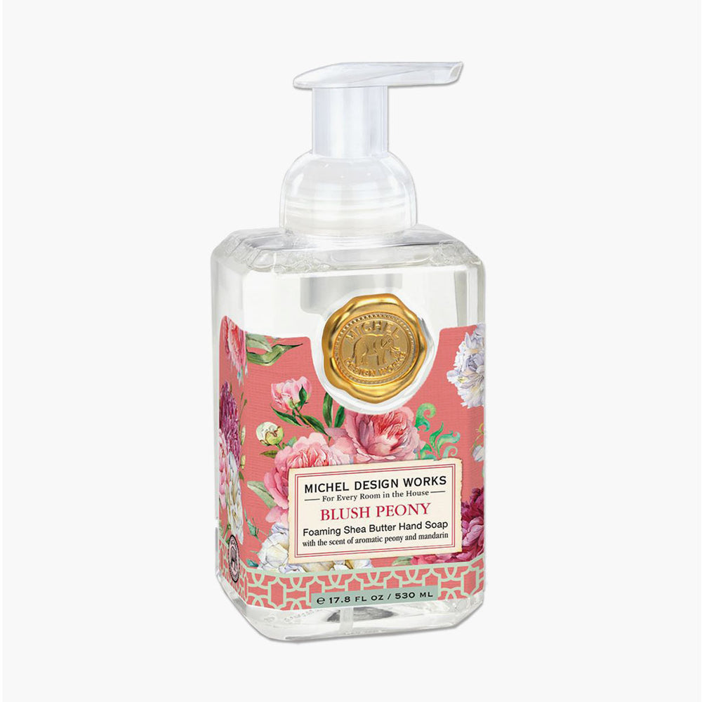 foaming hand soap, hand soap, peony hand soap, floral foaming hand soap