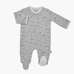 baby footie, baby clothes, magnetic clothing, baby gift