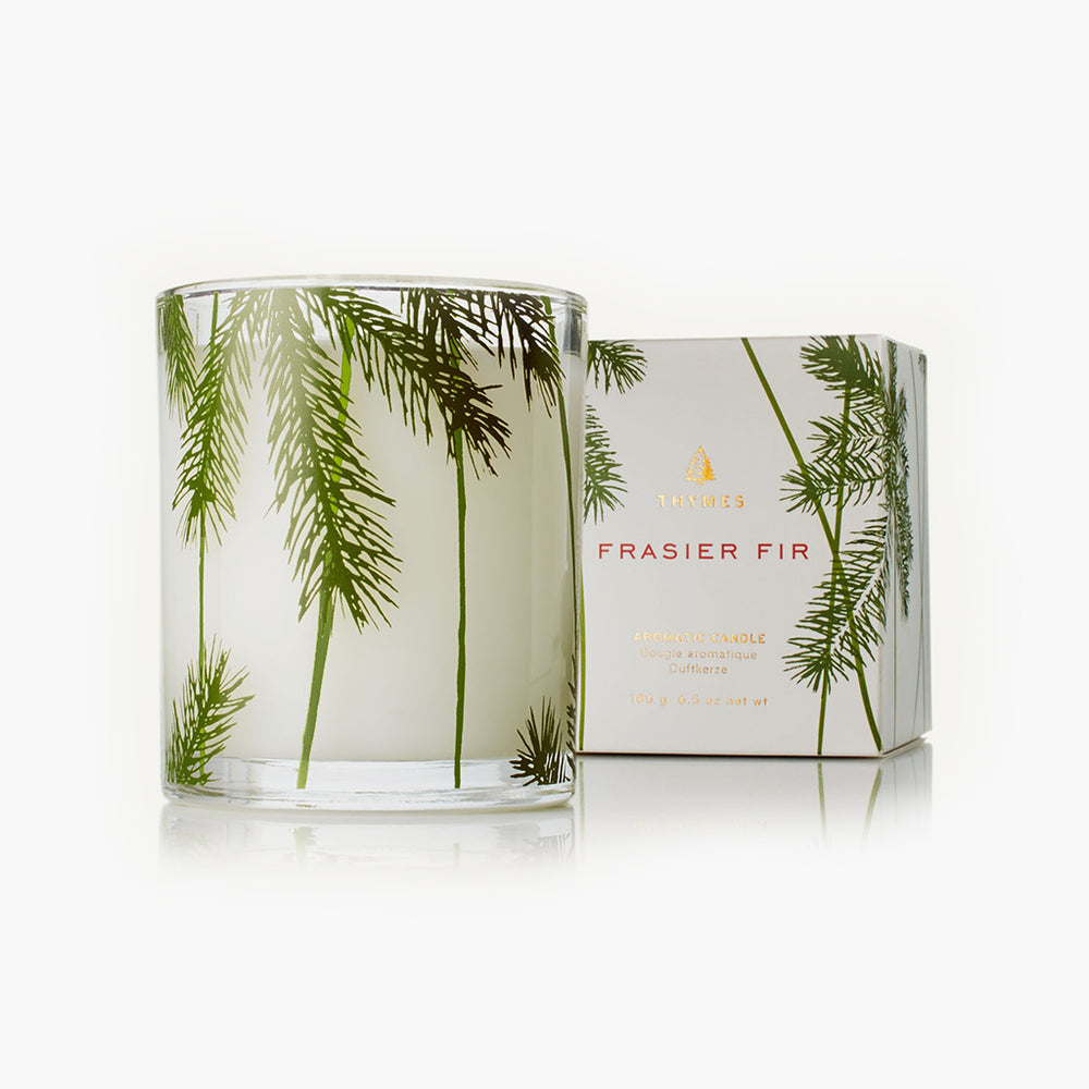 Frasier Fir-Poured Pine Needle Design Candle