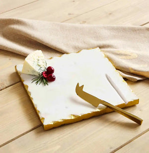 
            
                Load image into Gallery viewer, Gold Edge Cheese Set
            
        