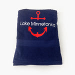 Personalized Anchor Towel