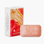 loofa soap, grapefruit soap