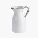 Silver Accented Water Pitcher