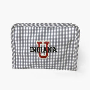 
            
                Load image into Gallery viewer, school spirit cosmetic bags Indiana University
            
        