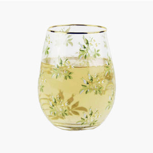 
            
                Load image into Gallery viewer, Garden Buds Stemless Wine Glass
            
        