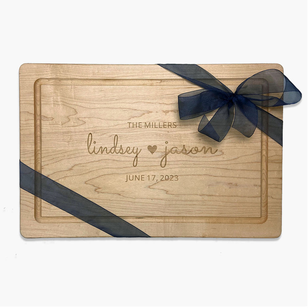 
            
                Load image into Gallery viewer, Personalized Maple Wedding Board
            
        